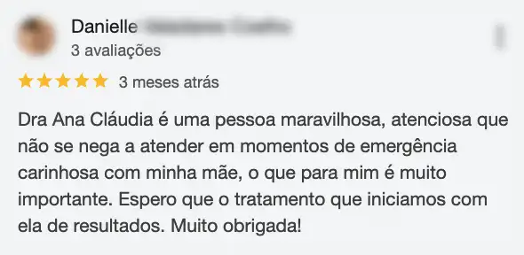 Depoimento Dra Ana Cláudia Neurologista Vitoria