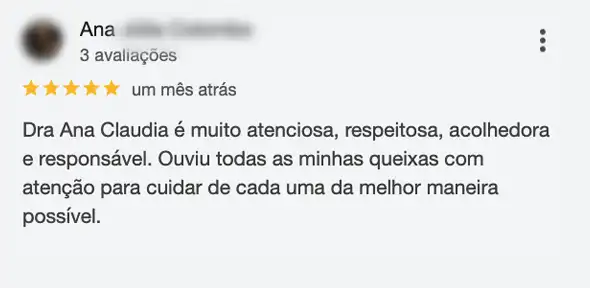 Depoimento Dra Ana Cláudia Neurologista Vitoria